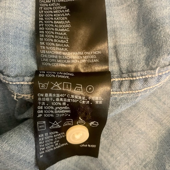 H&M L.O.G.G . Men’s Denim Long Sleeve Shirt
Size M - Picture 6 of 6